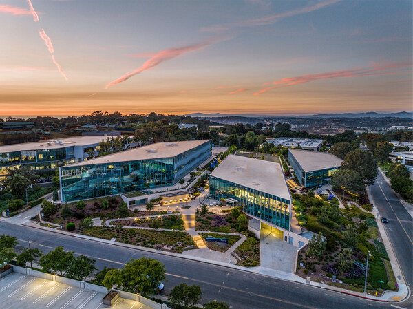 Muse by Breakthrough life science building in San Diego