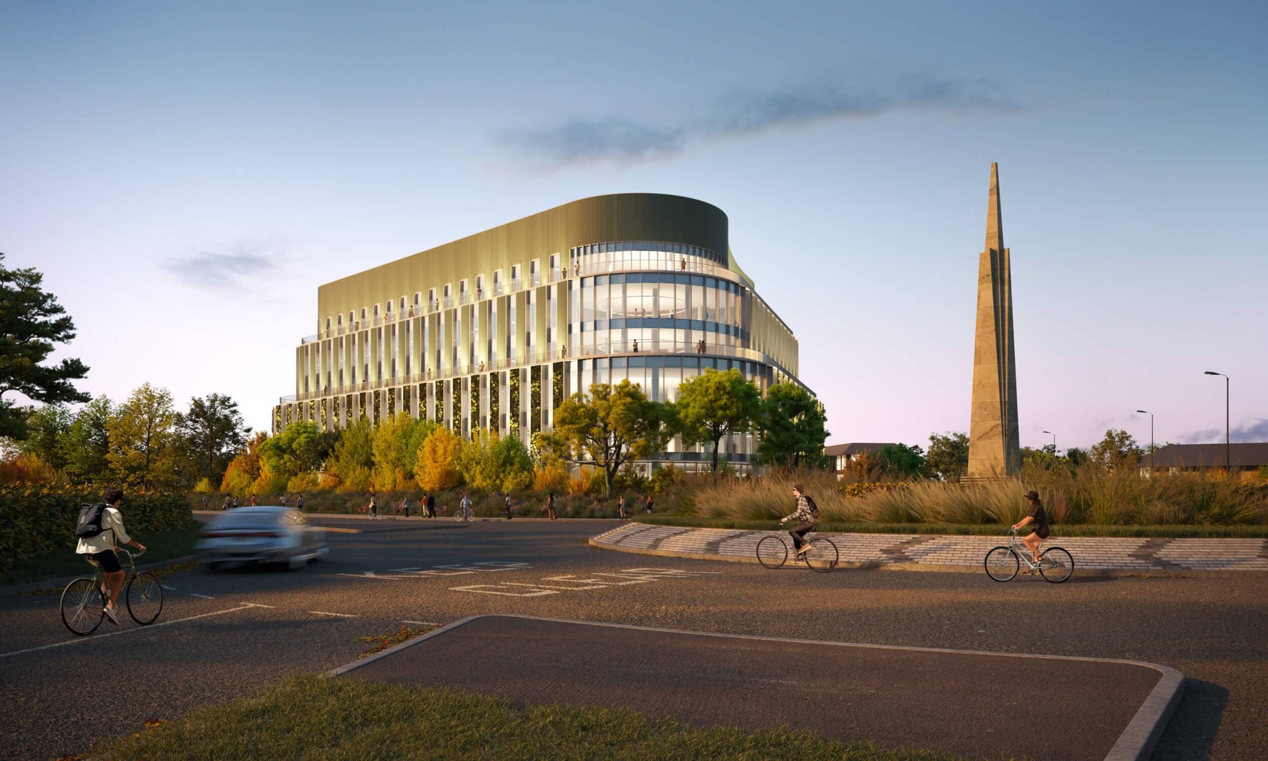 Architectural rendering of Trinity by Breakthrough in Oxford