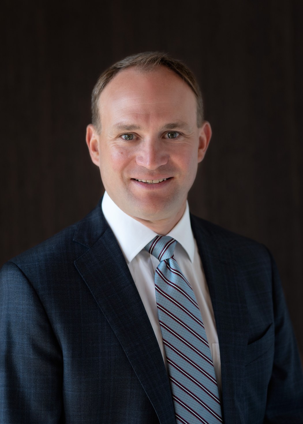 Brent Tischler and the bank with two front doors