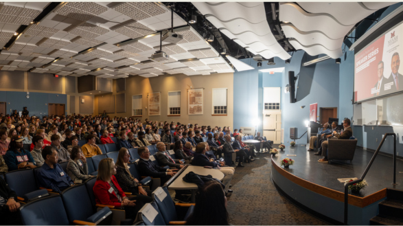 Miami University Leadership in Technology event featuring Brett Cope and Dinesh Paliwal