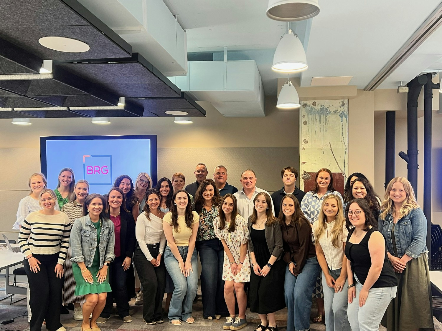 The BRG Communications team gathered at a 2025 collaboration day