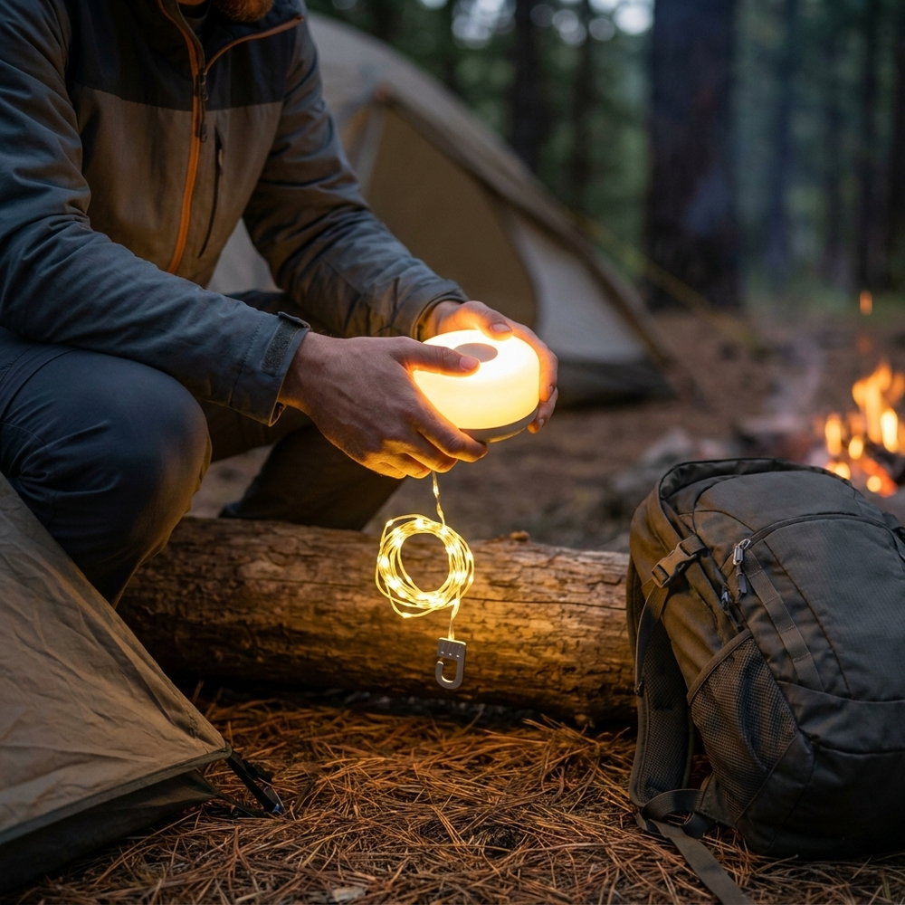 Brightz lantern reel camping light