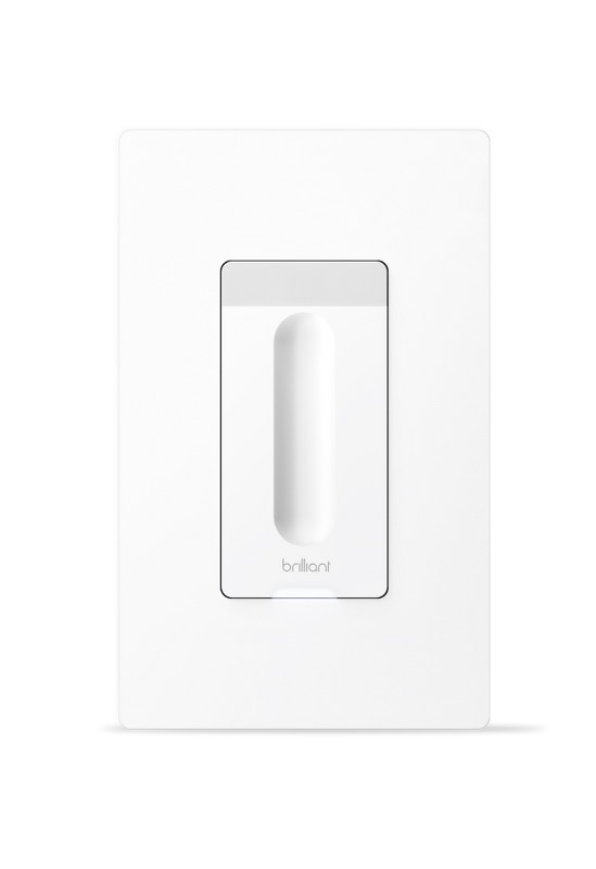 Brilliant smart home in-wall control panel