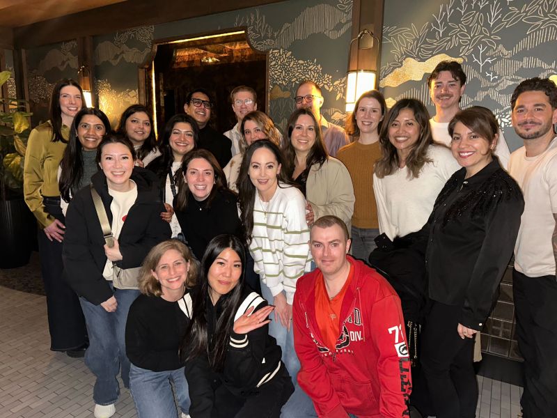 Members of the Procurify team gathered during the company's 2026 kickoff