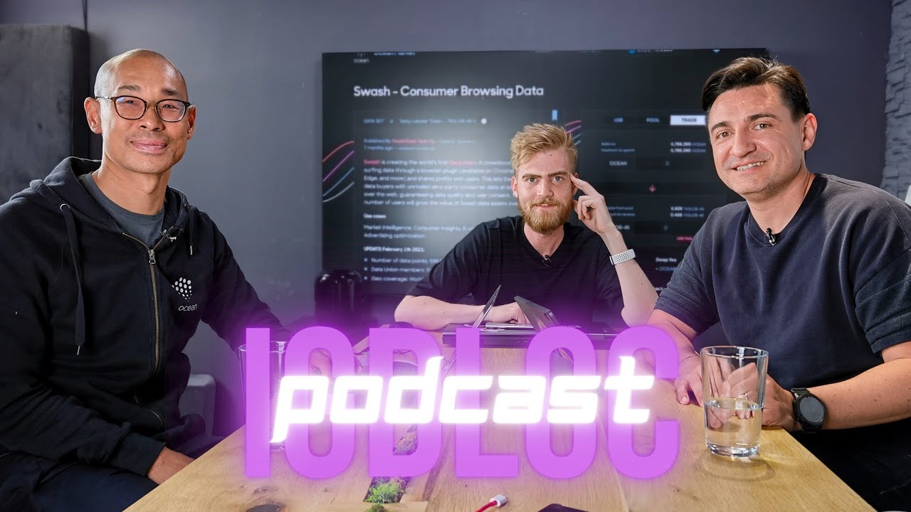 Bruce Pon, at left, seated with two other participants for the IGDLCC podcast interview