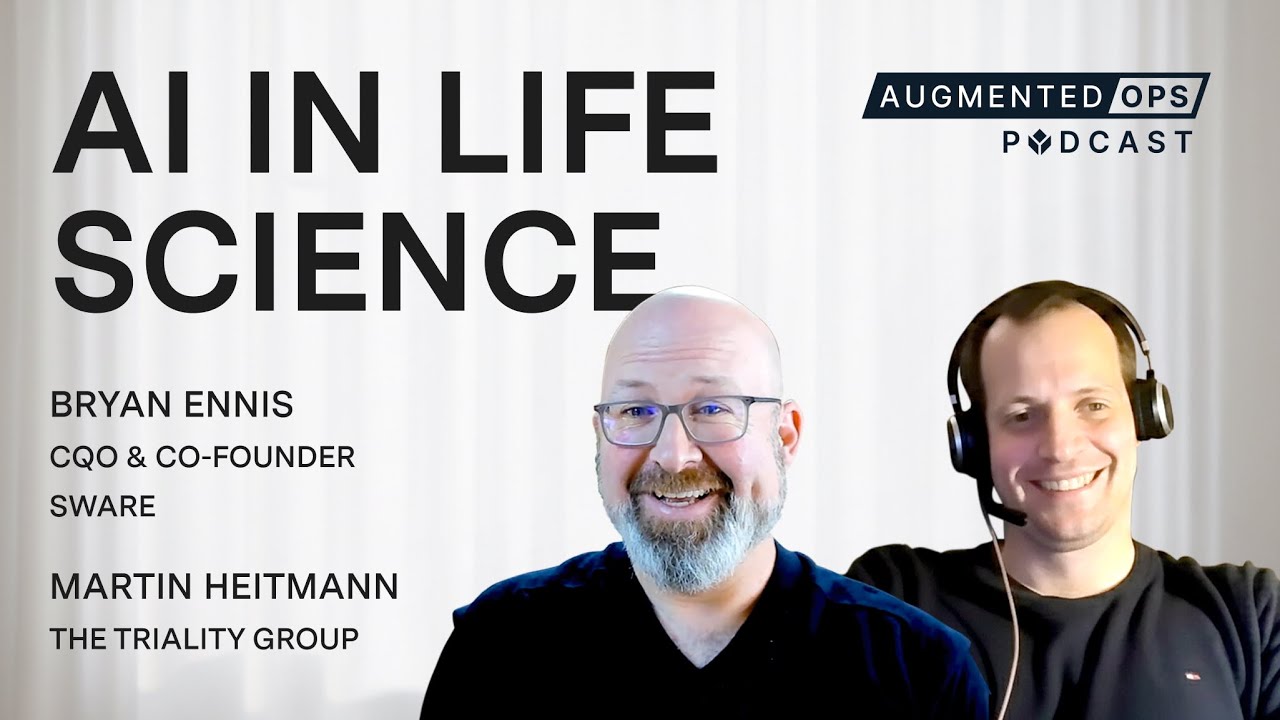 Augmented Ops episode artwork showing Bryan Ennis and Martin Heitmann