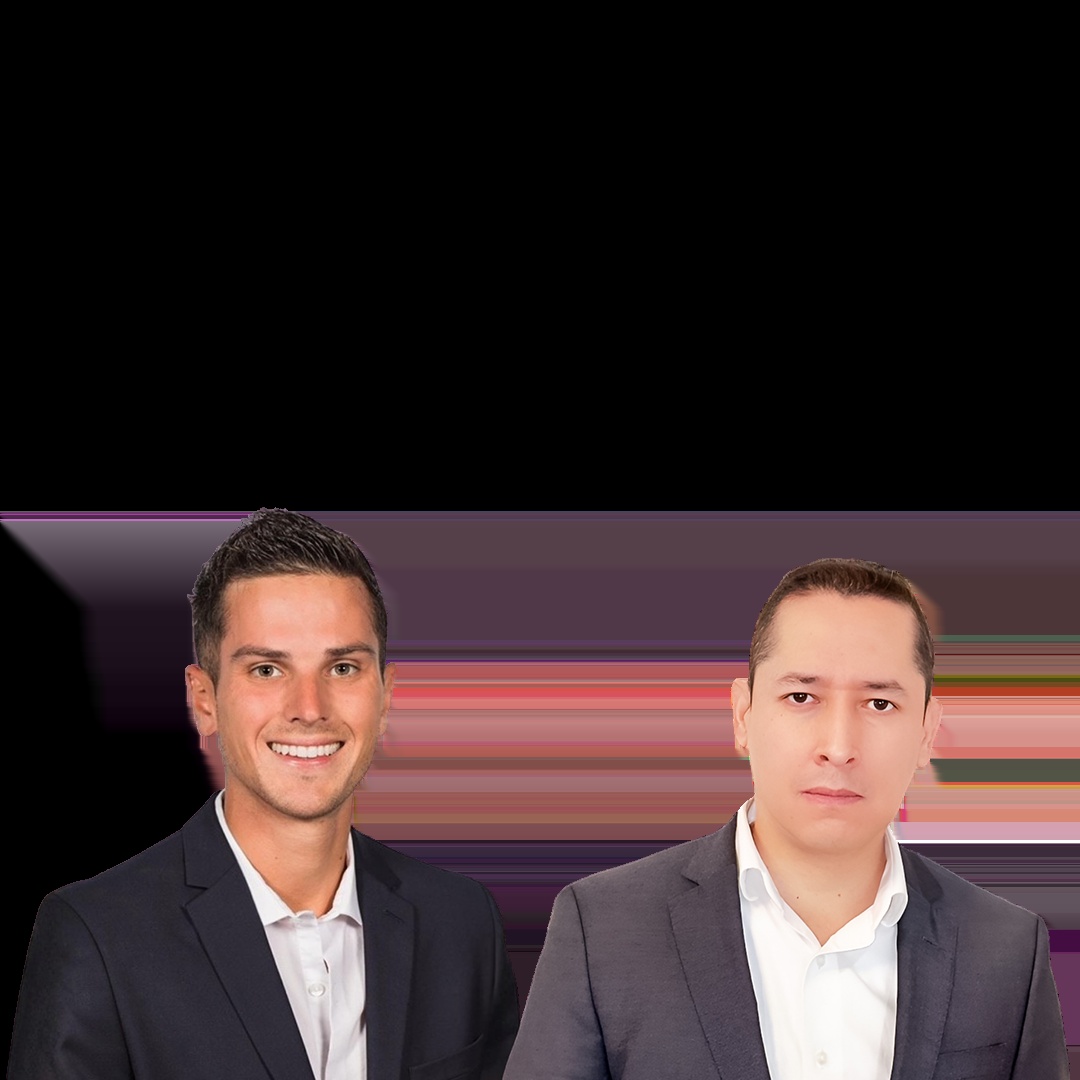 Two members of the sales team shown on Kontron’s Windows IoT licensing page