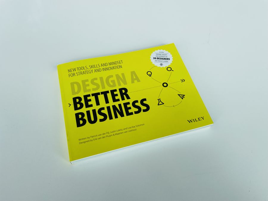 Design a Better Business book pictured on BMI’s website
