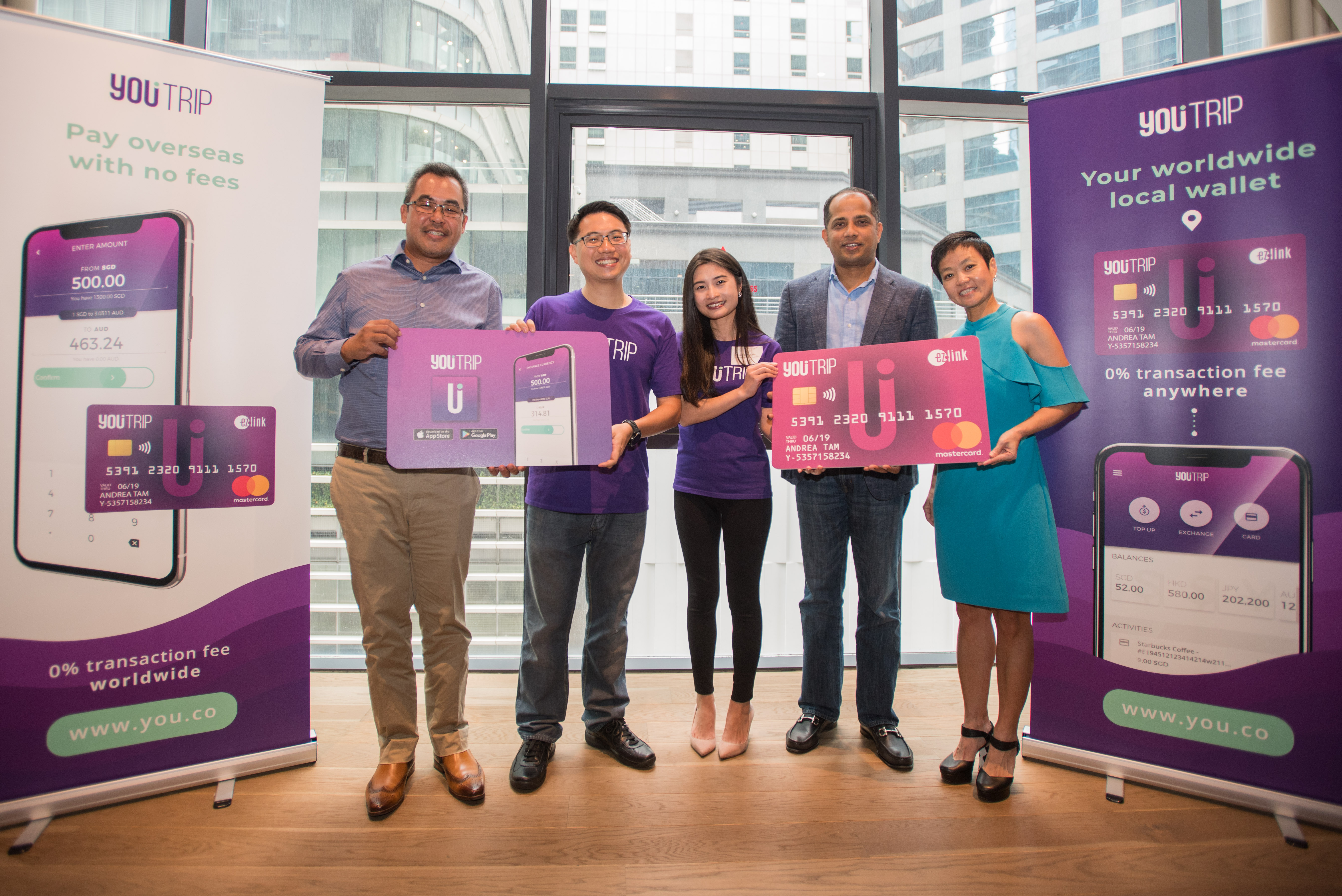 Caecilia Chu at YouTrip’s Singapore launch event