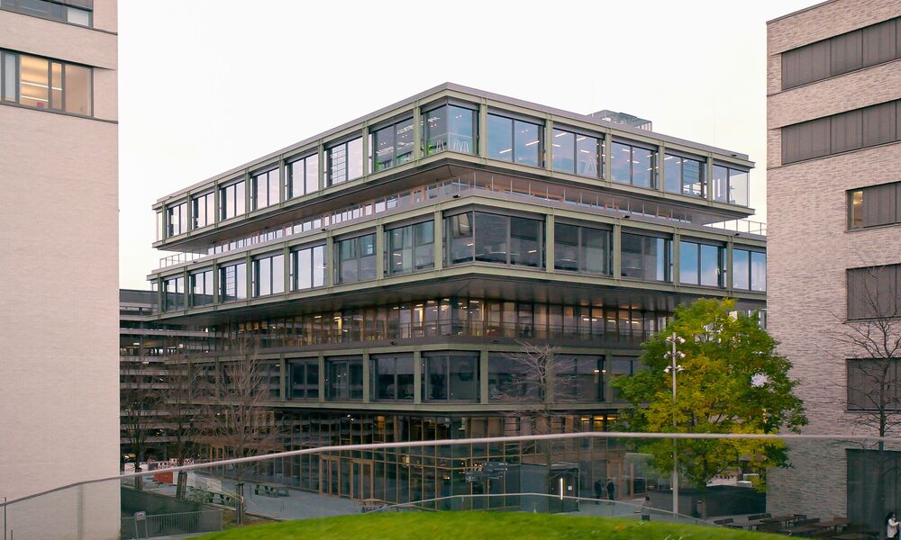The glass-fronted GRAVITY building on Heilbronn’s Bildungscampus