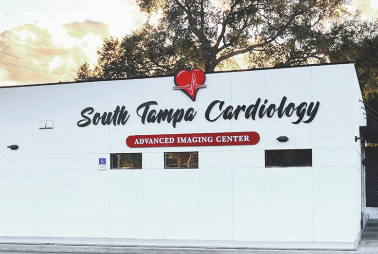 Exterior of South Tampa Cardiology, pictured in Canon Medical Informatics customer material