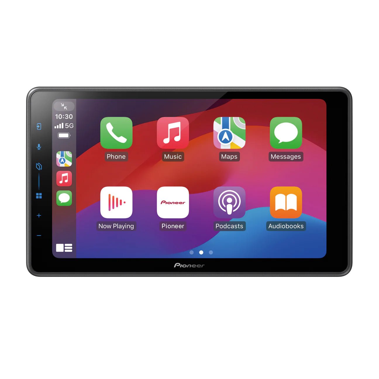 Pioneer in-dash media receiver with CarPlay and Android Auto