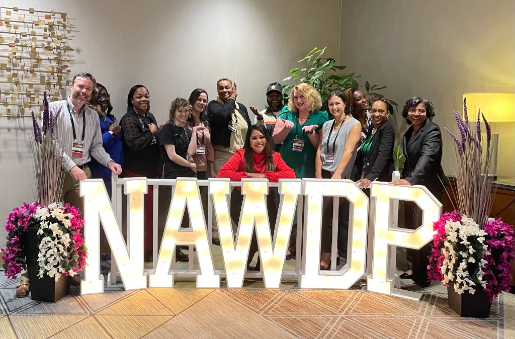 Career Team colleagues at a NAWDP workforce development conference