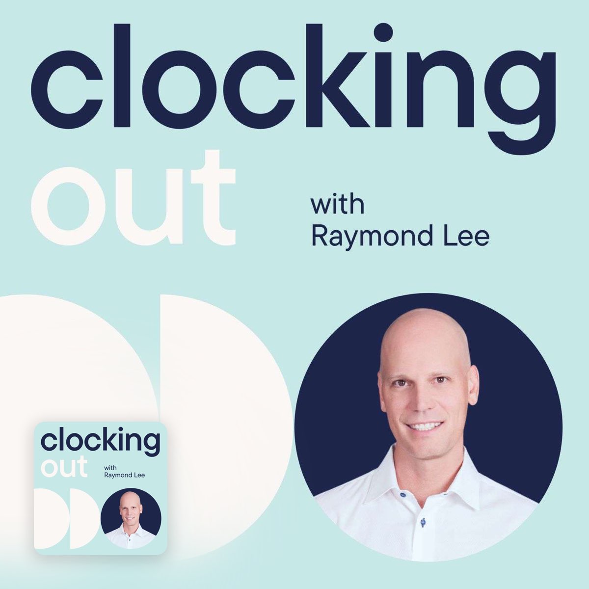 Clocking Out promotional artwork featuring Careerminds founder Raymond Lee