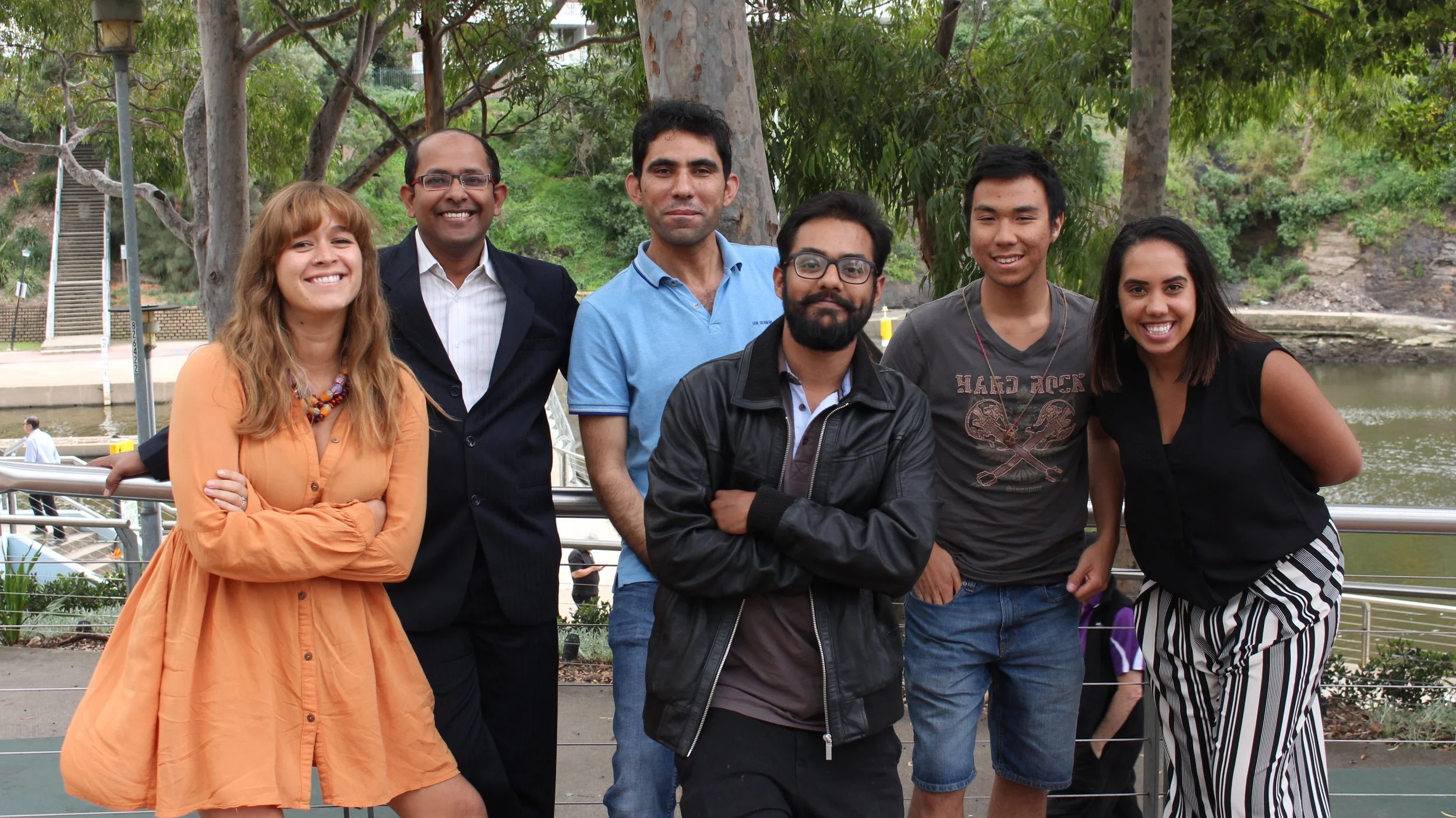 A group photograph published on Catalysr’s official website