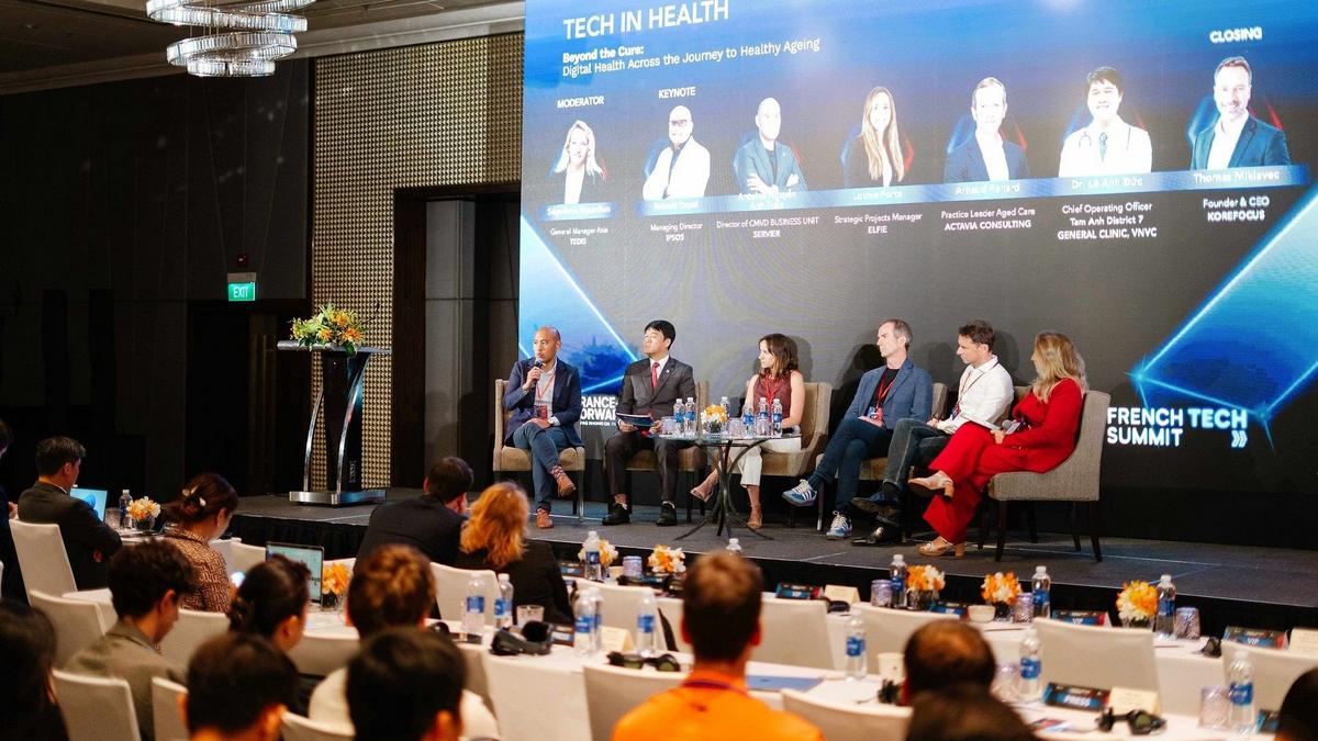 Participants at France-Vietnam Forward 2026, as pictured in CCIFV’s event report