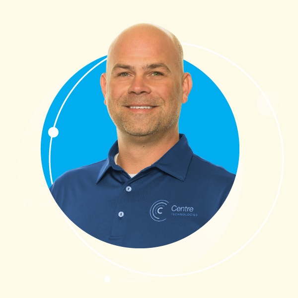 Company-published portrait of Centre founder and CEO Chris Pace