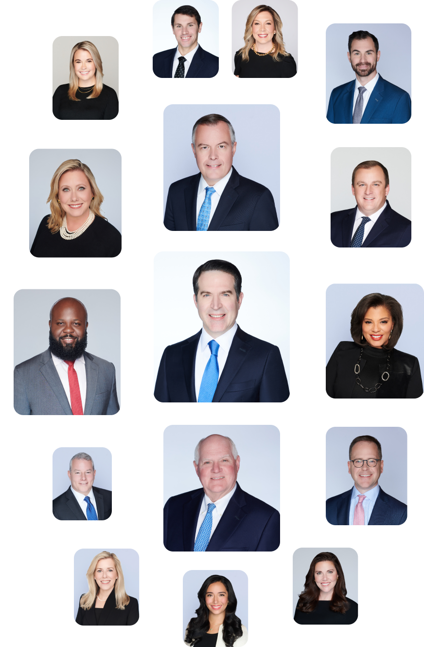 Montage of CGCN professionals in business attire
