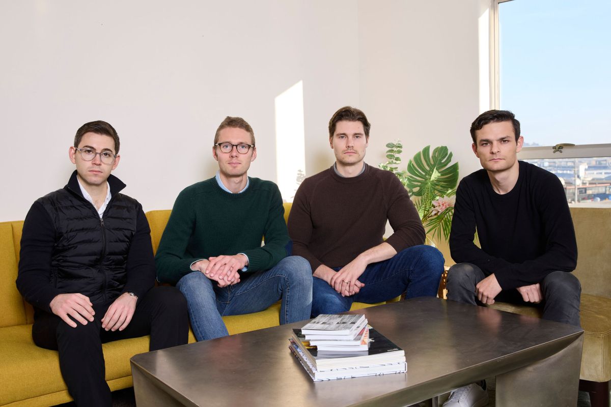 The four Chai Discovery co-founders seated together in an office