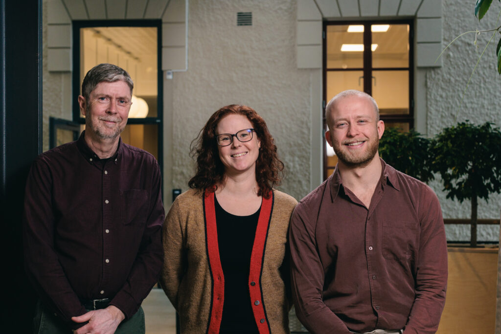 Atley Solutions co-founders Sture Lindegren, Emma Aneheim and Milton Lönnroth