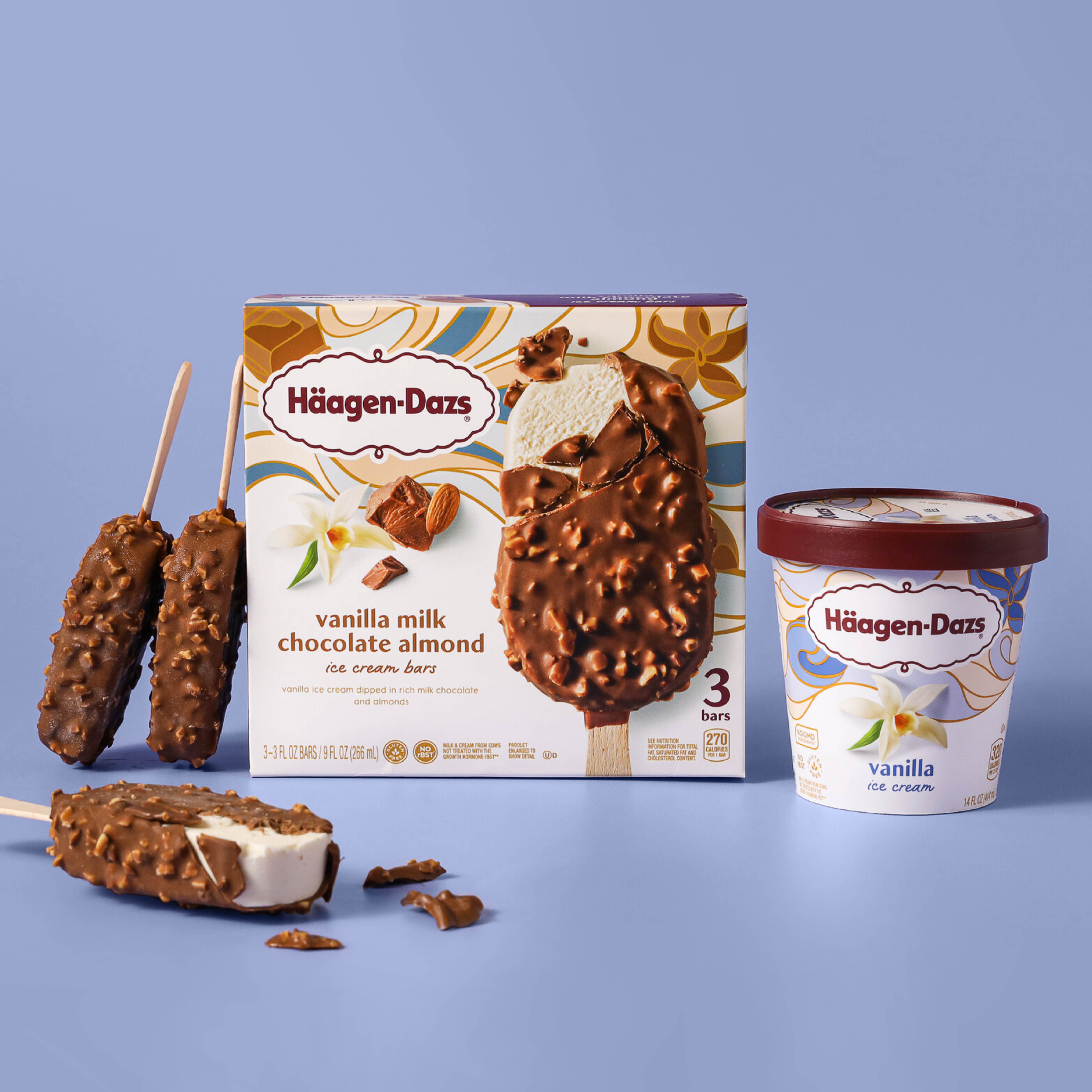 Häagen-Dazs packaging designed by Chase Design Group