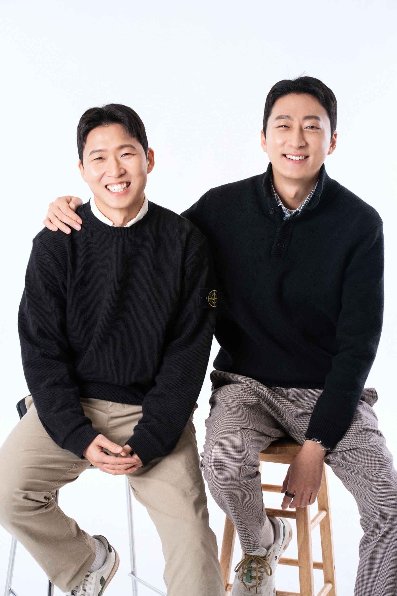 Chase Kim, Co-Founder of Light Anchor, with co-founder Sangha Park