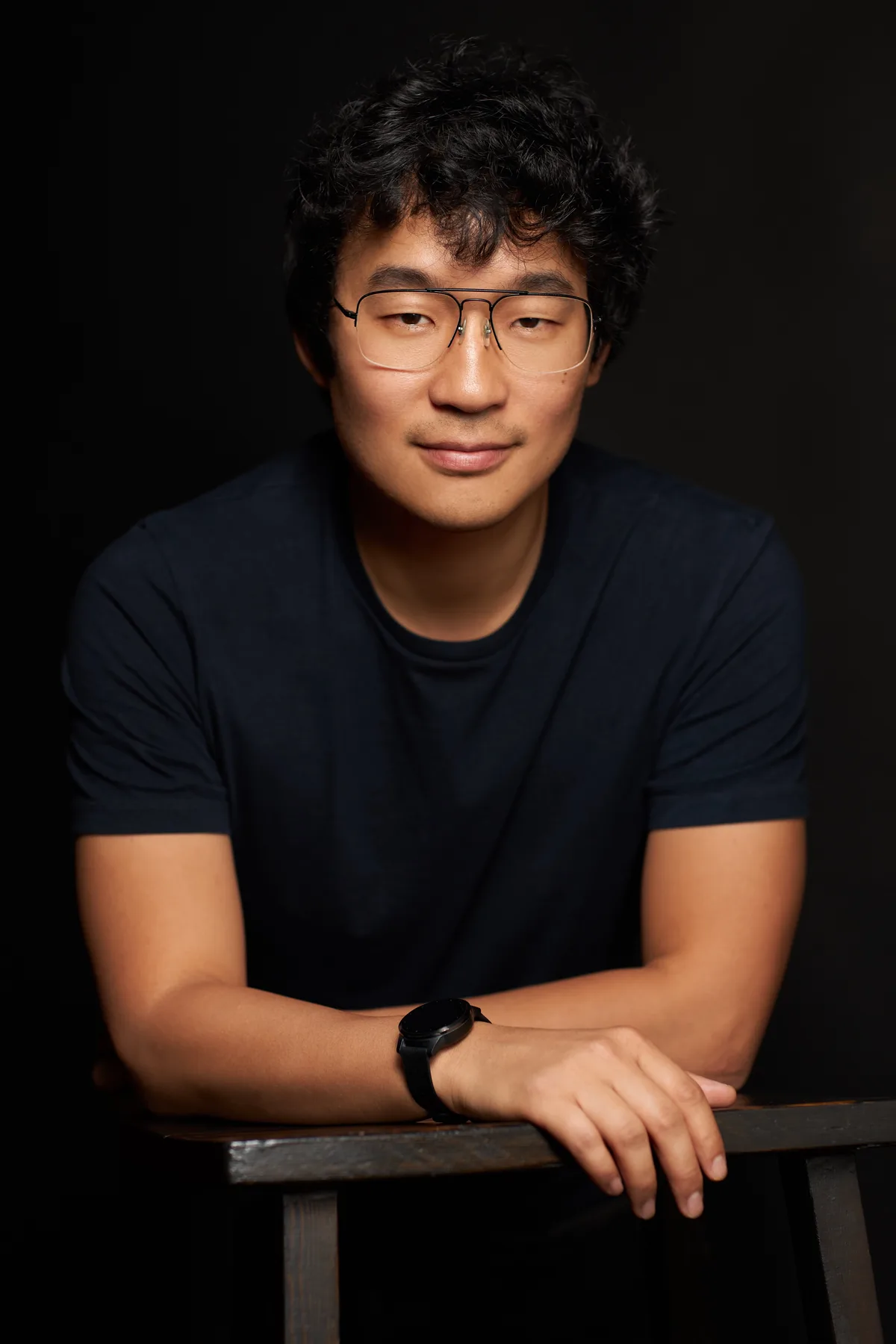 Chatfuel CEO Fedor Pak in a studio portrait