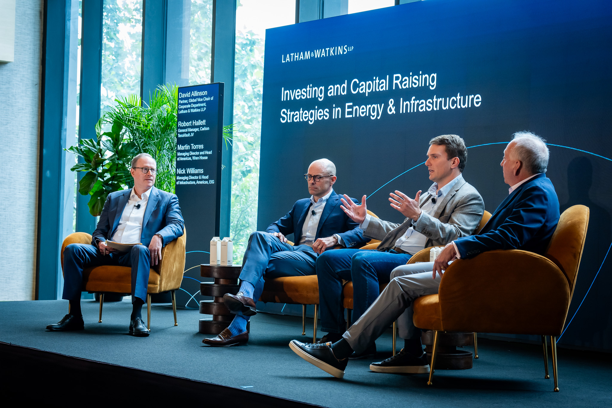 Panel discussion about investing and capital raising at the 2026 Executive Energy and Infrastructure Conference in Austin