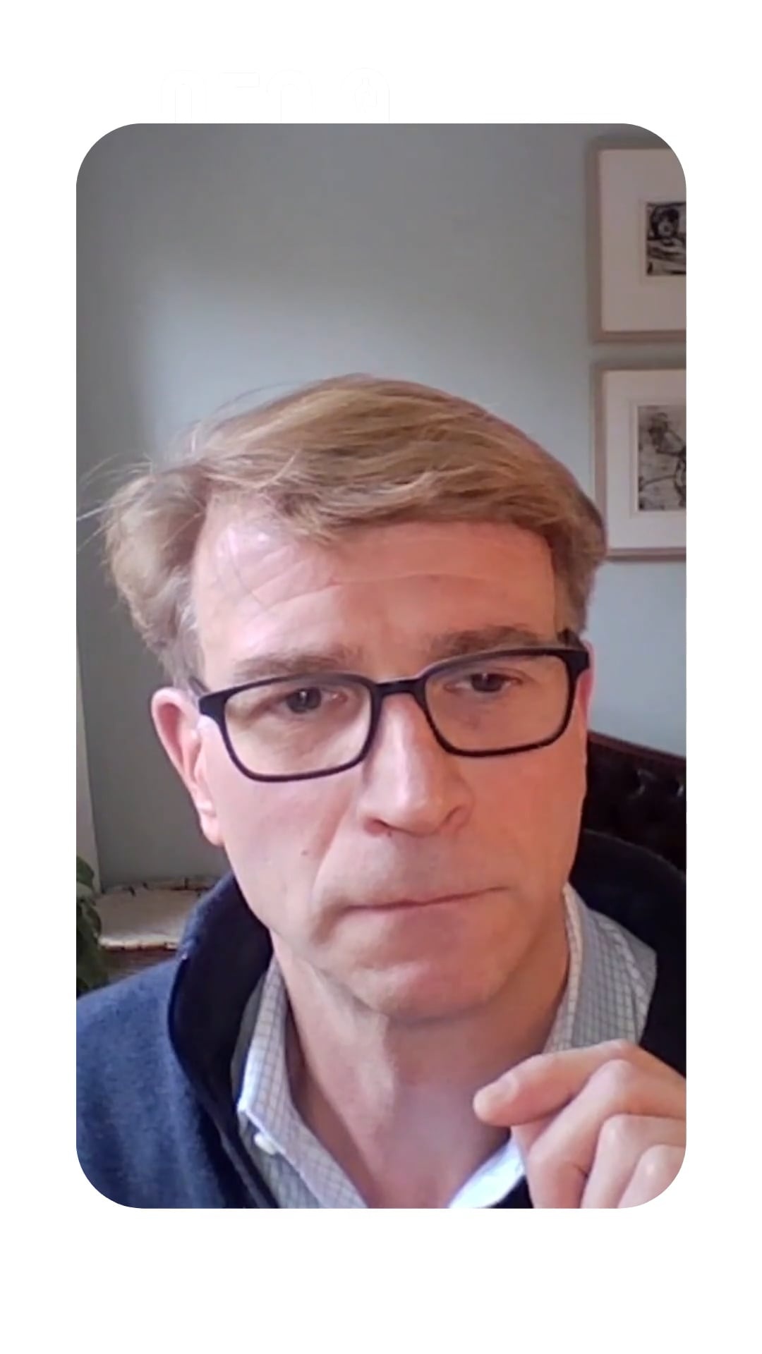 Chris Nagy speaking during a CFO Thought Leader video interview