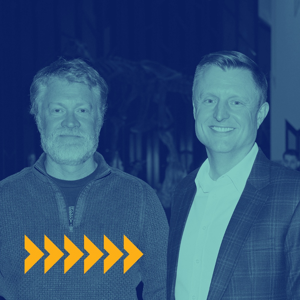 Onspring co-founders Chad Kreimendahl on the left and Chris Pantaenius on the right