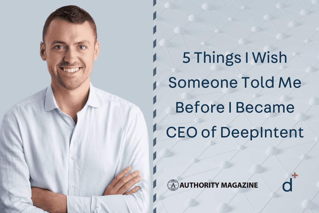 An earlier press image of Chris Paquette accompanying his interview about lessons learned as CEO