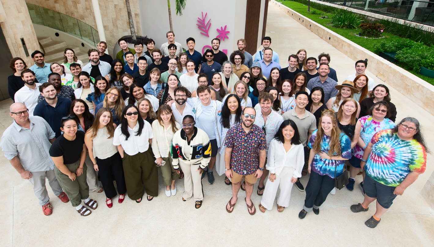 The Camber team gathered outdoors for a group photograph
