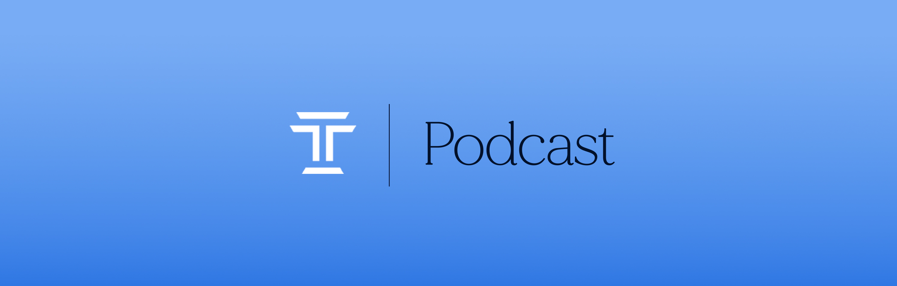 Templum podcast artwork with its T symbol and Podcast lettering