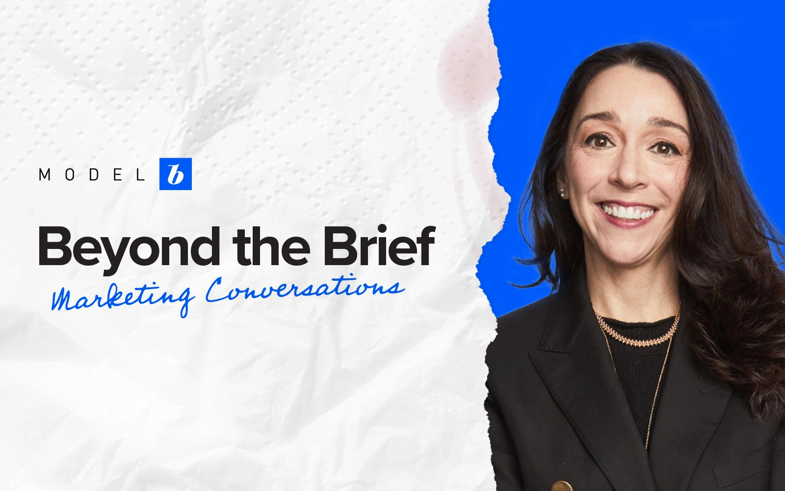 Cindy Goodrich pictured for a Beyond the Brief interview about marketing at Empathy