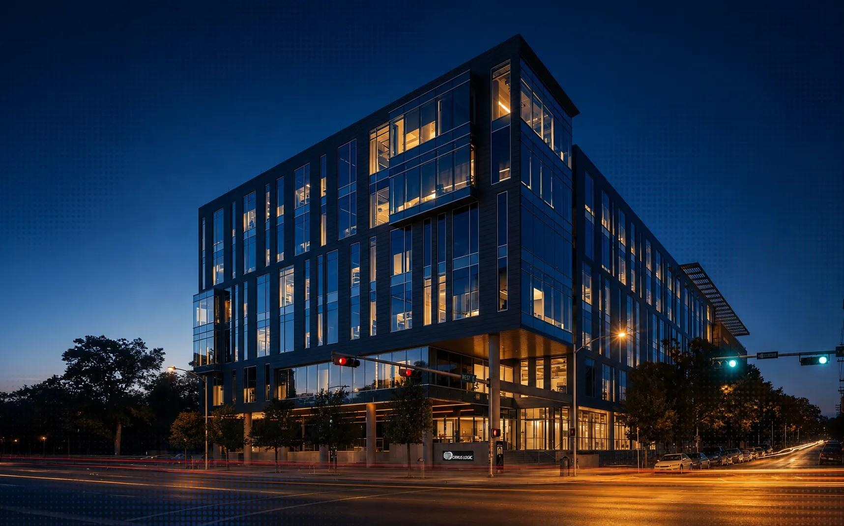 Exterior of Cirrus Logic’s Austin headquarters