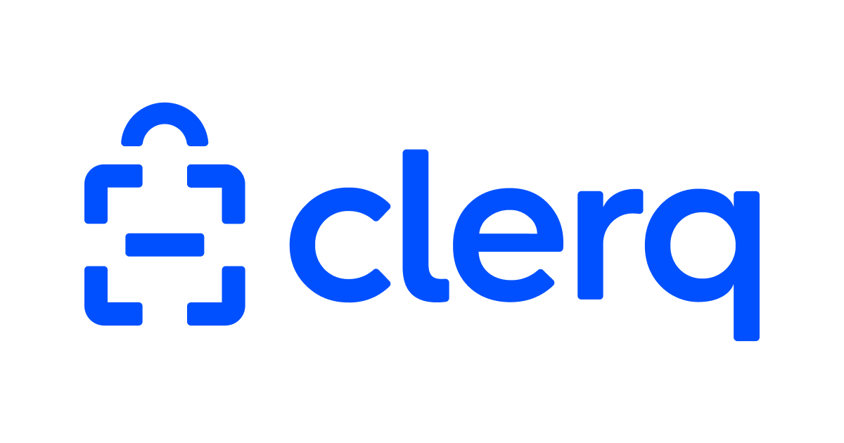 Clerq brand mark and logo