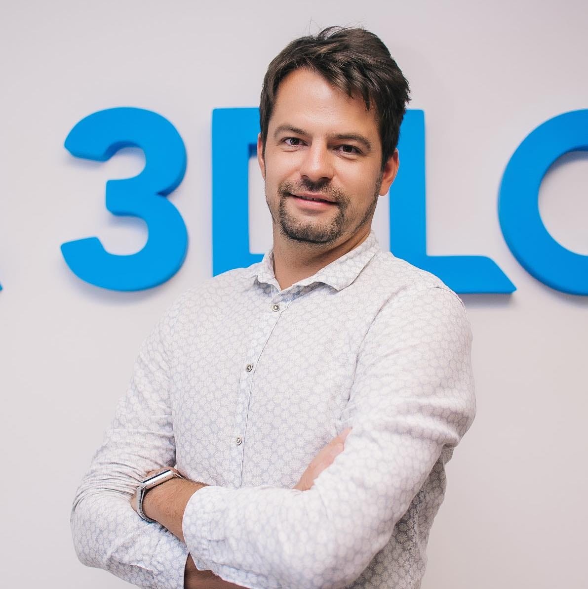 Vadim Rogovskiy photographed at his later company, 3DLOOK