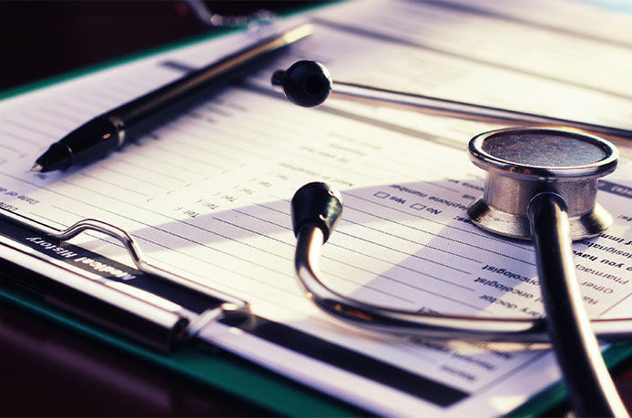 Clinical paperwork and authorization forms