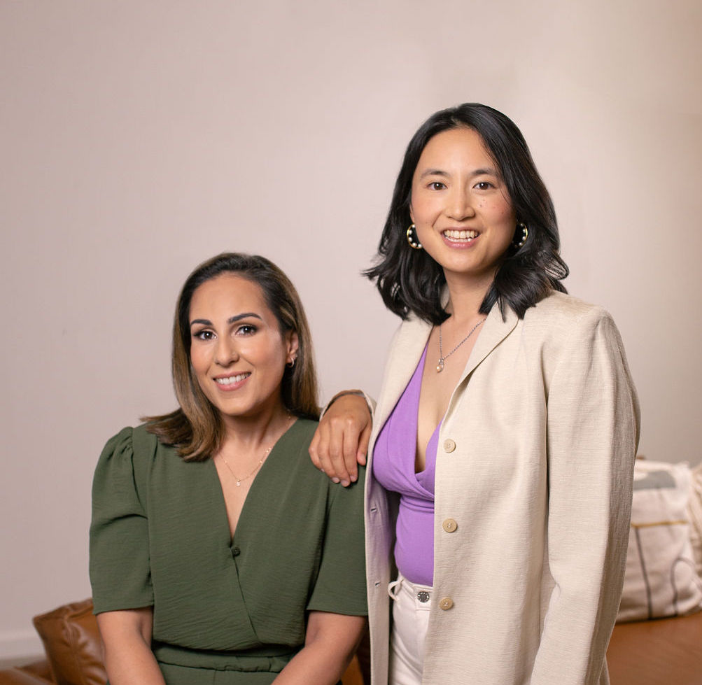 Cocoon co-founders Mahima Chawla and Lauren Dai together