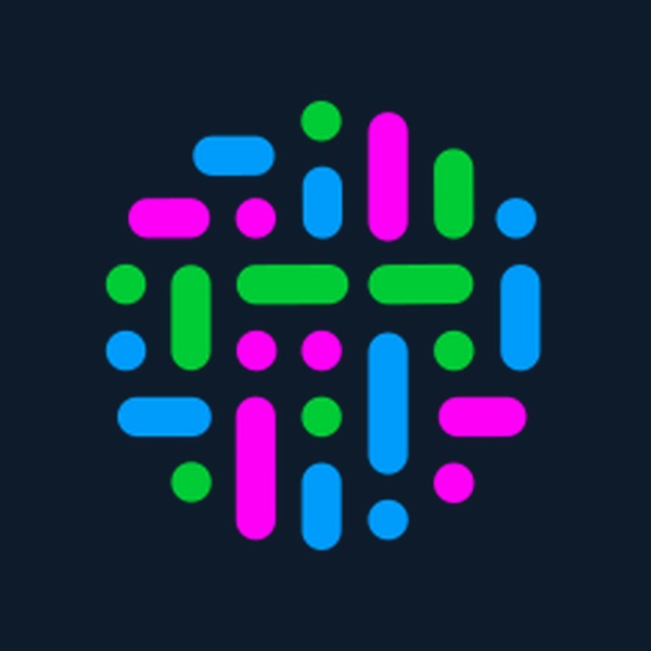 Cogniac Corporation logo - a circle of colored dashes representing visual data