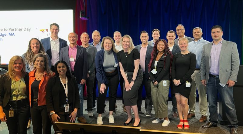 Google Cloud colleagues and partners gathered for a partner day in Cambridge, Massachusetts