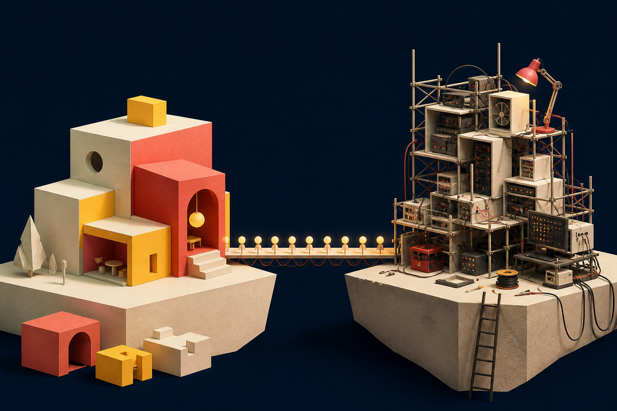 Your Community Team Should Stop Building Plumbing