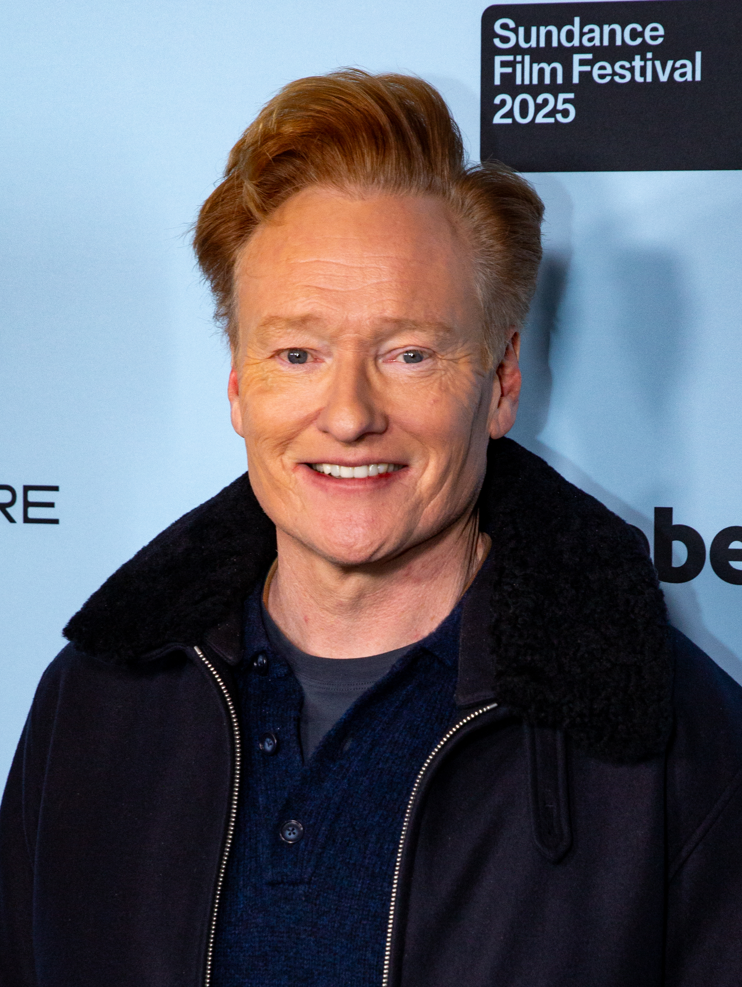 Conan O'Brien photographed at the 2025 Sundance Film Festival