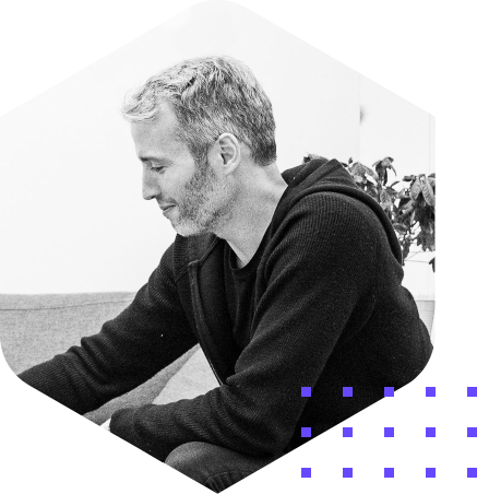Portrait of Confiant co-founder Louis-David Mangin