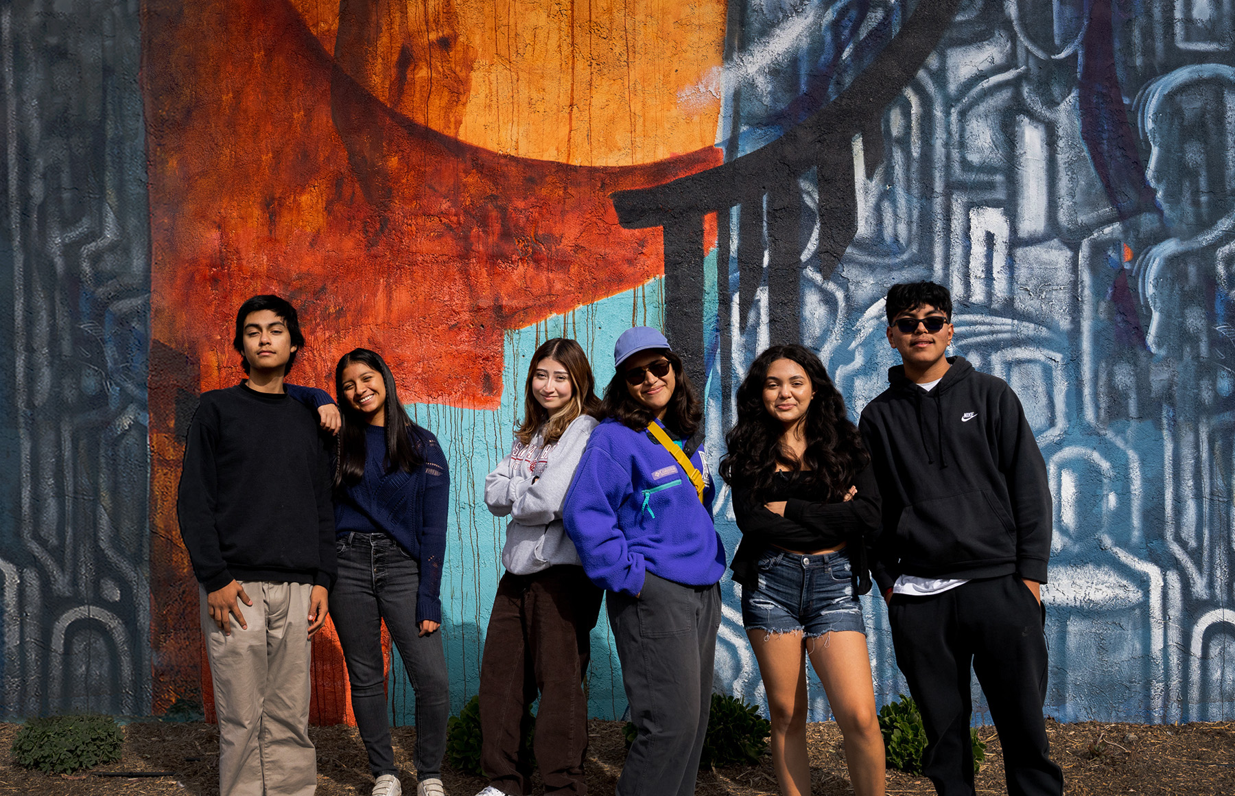 Young people pictured in the It's OK Not to be OK behavioral health campaign