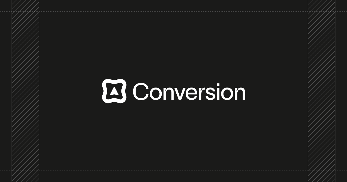 Conversion brand mark