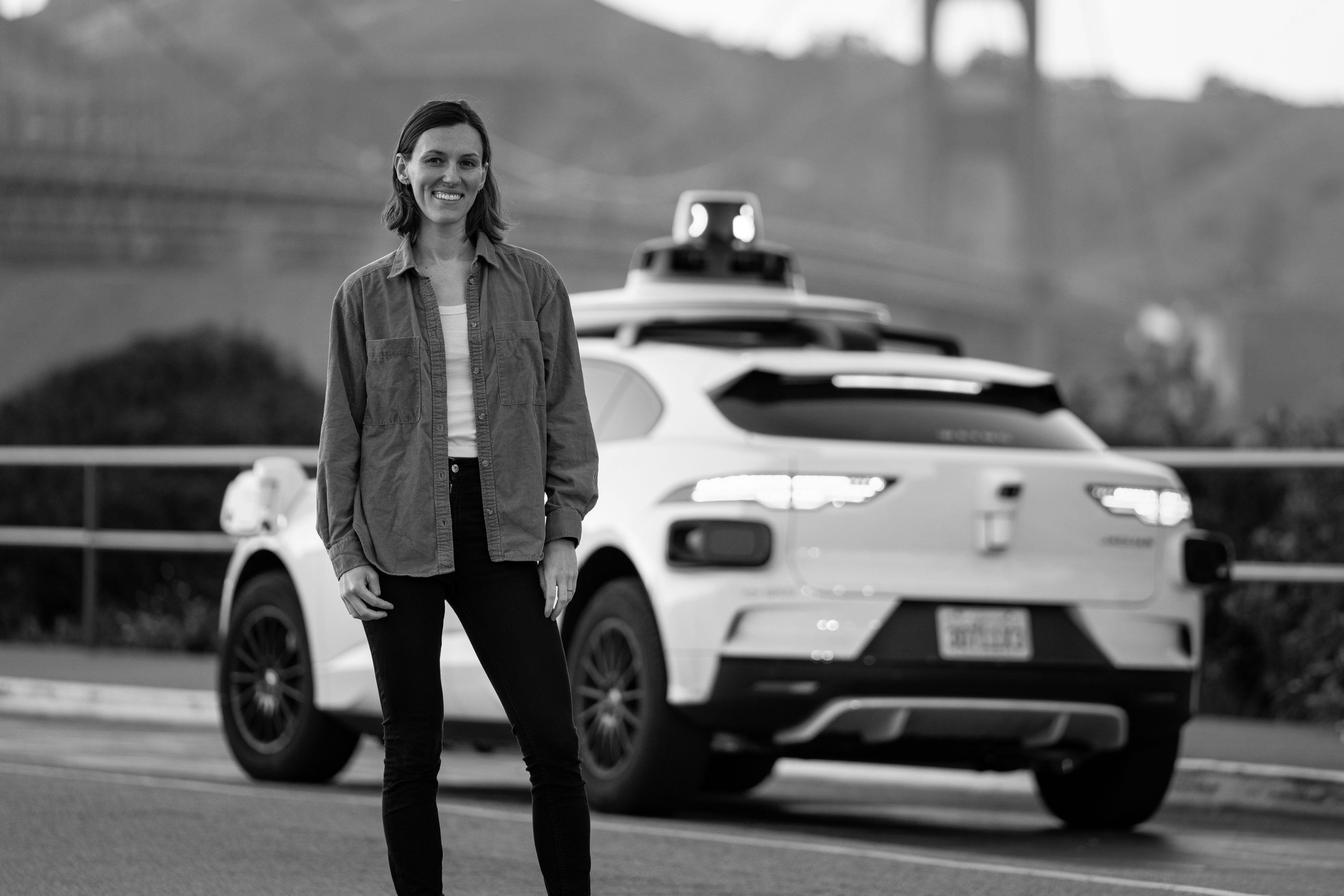 Brooke Hopkins pictured during her time at Waymo