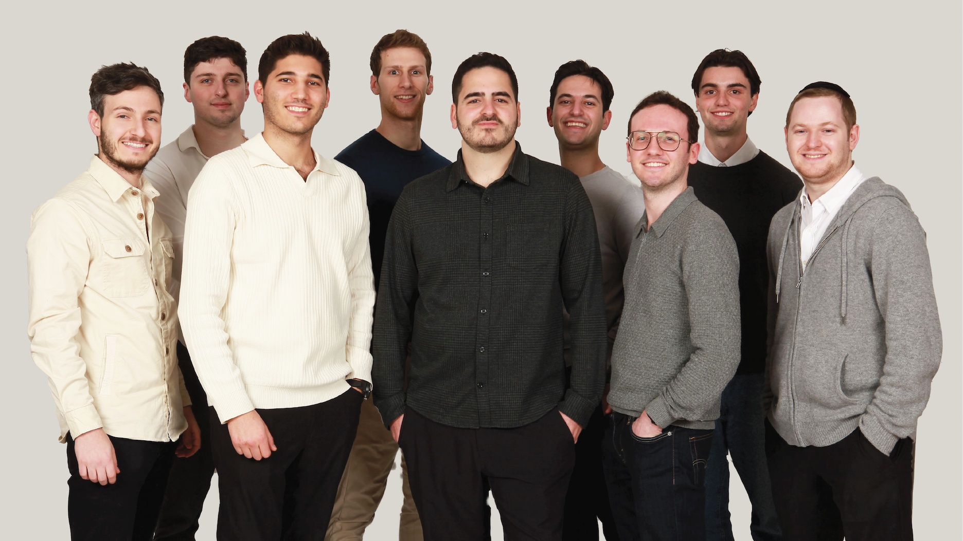 Coverdash team gathered in a meeting room