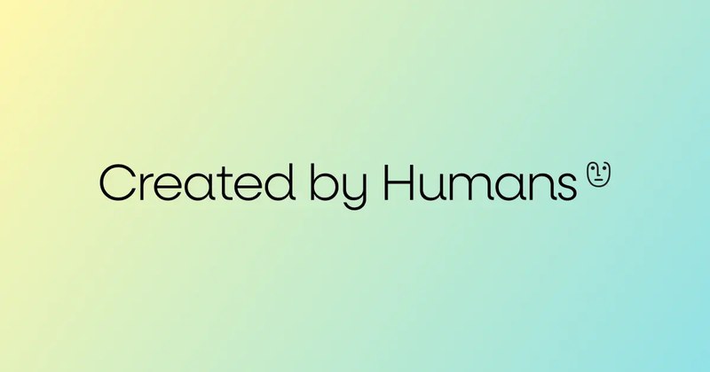 Created by Humans