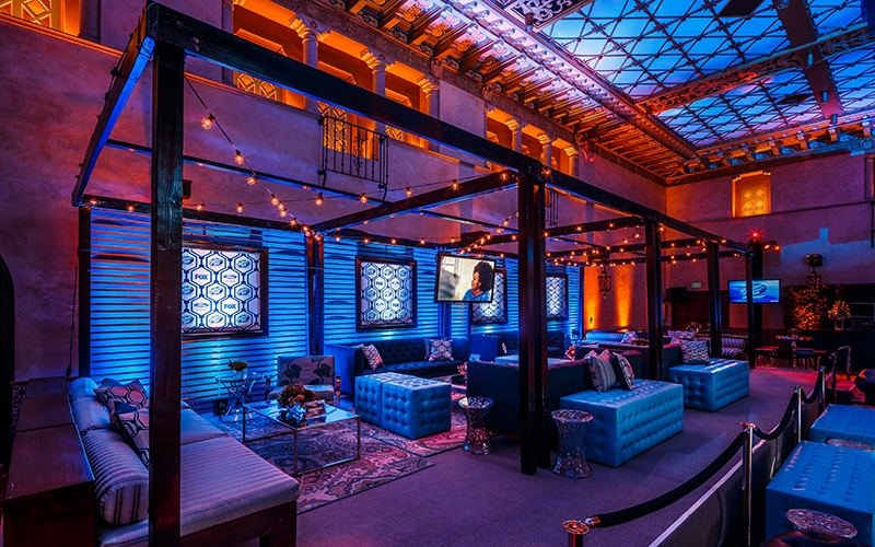 CGS portfolio photograph of the American Idol afterparty environment